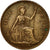 Coin, Great Britain, George VI, Penny, 1938, VF(20-25), Bronze, KM:845