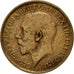 Coin, Great Britain, George V, 1/2 Penny, 1913, EF(40-45), Bronze, KM:809