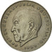 Coin, GERMANY - FEDERAL REPUBLIC, 2 Mark, 1969, Munich, EF(40-45), Copper-Nickel