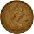 Coin, Great Britain, Elizabeth II, 2 New Pence, 1975, VF(20-25), Bronze, KM:916