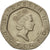 Moneta, Wielka Brytania, Elizabeth II, 20 Pence, 1996, EF(40-45), Miedź-Nikiel