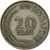 Moneta, Singapur, 20 Cents, 1975, Singapore Mint, EF(40-45), Miedź-Nikiel, KM:4