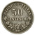 Moneda, Italia, Vittorio Emanuele II, 50 Centesimi, 1863, Milan, MBC, Plata