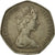 Moneta, Wielka Brytania, Elizabeth II, 50 New Pence, 1969, EF(40-45)