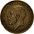 Coin, Great Britain, George V, 1/2 Penny, 1917, EF(40-45), Bronze, KM:809