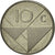 Monnaie, Aruba, Beatrix, 10 Cents, 1986, Utrecht, TTB, Nickel Bonded Steel, KM:2