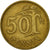 Moneta, Finlandia, 50 Penniä, 1963, BB, Alluminio-bronzo, KM:48