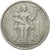 Coin, French Polynesia, 2 Francs, 1965, Paris, EF(40-45), Aluminum, KM:3