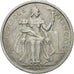 Coin, French Polynesia, 2 Francs, 1965, Paris, EF(40-45), Aluminum, KM:3