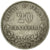 Moneta, Italia, Vittorio Emanuele II, 20 Centesimi, 1863, Milan, BB, Argento