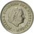 Munten, Nederland, Juliana, 25 Cents, 1976, ZF, Nickel, KM:183