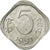 Moneta, REPUBBLICA DELL’INDIA, 5 Paise, 1991, BB, Alluminio, KM:23a