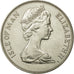 Coin, Isle of Man, Elizabeth II, 25 Pence, 1975, Pobjoy Mint, EF(40-45), Silver