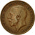 Coin, Great Britain, George V, Penny, 1921, EF(40-45), Bronze, KM:810