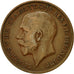 Coin, Great Britain, George V, Penny, 1921, EF(40-45), Bronze, KM:810