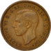 Coin, Great Britain, George VI, 1/2 Penny, 1942, EF(40-45), Bronze, KM:844