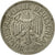 Coin, GERMANY - FEDERAL REPUBLIC, Mark, 1958, Stuttgart, EF(40-45)