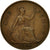 Moneta, Wielka Brytania, George VI, Penny, 1946, EF(40-45), Bronze, KM:845