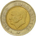 Moneda, Turquía, 50 Kurus, 2009, MBC, Bimetálico, KM:1243