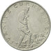 Moneda, Turquía, 2-1/2 Lira, 1975, MBC, Acero inoxidable, KM:893.2