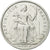 Coin, French Polynesia, 2 Francs, 1983, Paris, EF(40-45), Aluminum, KM:10