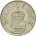 Coin, Sweden, Carl XVI Gustaf, 5 Kronor, 1984, VF(30-35), Copper-nickel, KM:853