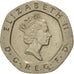 Moneta, Wielka Brytania, Elizabeth II, 20 Pence, 1993, VF(30-35), Miedź-Nikiel