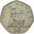 Munten, Groot Bretagne, Elizabeth II, 50 New Pence, 1976, FR+, Copper-nickel