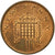 Coin, Great Britain, Elizabeth II, New Penny, 1974, AU(50-53), Bronze, KM:915