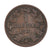 Moneda, Estados alemanes, NASSAU, Adolph, Kreuzer, 1861, Wiesbaden, MBC, Cobre