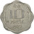 Moneda, INDIA-REPÚBLICA, 10 Paise, 1985, BC+, Aluminio, KM:39