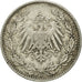 Coin, GERMANY - EMPIRE, 1/2 Mark, 1913, Hambourg, VF(30-35), Silver, KM:17