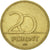 Monnaie, Hongrie, 20 Forint, 1994, Budapest, TB+, Nickel-brass, KM:696