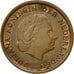 Munten, Nederland, Juliana, Cent, 1970, ZF, Bronze, KM:180