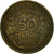 Munten, Frankrijk, Morlon, 50 Centimes, 1939, Paris, FR, Aluminum-Bronze