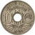 Moneda, Francia, Lindauer, 10 Centimes, 1933, Paris, MBC, Cobre - níquel