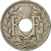 Moneta, Francja, Lindauer, 10 Centimes, 1923, Poissy, VF(20-25), Miedź-Nikiel