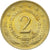 Moneta, Iugoslavia, 2 Dinara, 1972, MB+, Rame-nichel-zinco, KM:57