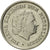 Munten, Nederland, Juliana, 10 Cents, 1975, ZF, Nickel, KM:182