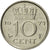 Munten, Nederland, Juliana, 10 Cents, 1975, ZF, Nickel, KM:182