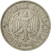 Coin, GERMANY - FEDERAL REPUBLIC, Mark, 1950, Munich, VF(30-35), Copper-nickel