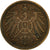 Coin, GERMANY - EMPIRE, Wilhelm II, 2 Pfennig, 1907, Berlin, VF(30-35), Copper