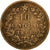 Munten, Italië, Vittorio Emanuele II, 10 Centesimi, 1866, Birmingham, ZG+