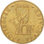 Moneda, Francia, Roland Garros, 10 Francs, 1988, Paris, BC+, Aluminio - bronce
