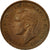 Coin, Great Britain, George VI, Farthing, 1943, VF(30-35), Bronze, KM:843