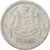 Munten, Monaco, Louis II, Franc, 1943, Poissy, ZF, Aluminium, KM:120