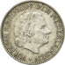 Munten, Nederland, Juliana, Gulden, 1958, FR+, Zilver, KM:184