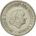 Munten, Nederland, Juliana, 25 Cents, 1950, FR+, Nickel, KM:183