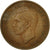 Coin, Great Britain, George VI, 1/2 Penny, 1948, VF(20-25), Bronze, KM:844