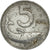 Monnaie, Italie, 5 Lire, 1973, Rome, TB, Aluminium, KM:92